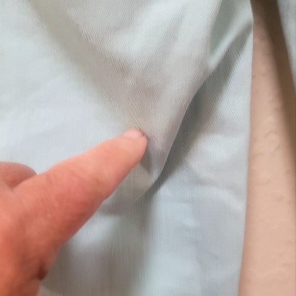 NxD Ladies Size 2 Petite Mint Green Jeans Midrise LITEWASH Pockets Beltloops - Picture 11 of 16